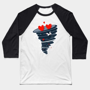 Kids tornado storm chaser design for kids that love tornadoes! Baseball T-Shirt